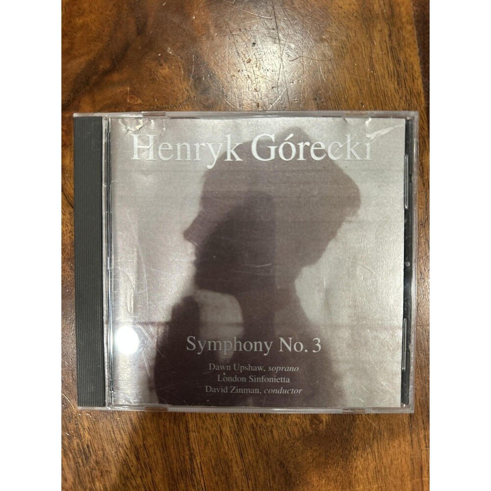 Henryk Górecki CD Symphony No. 3 Dawn Upshaw Hong Kong Sinfonietta Gray Album